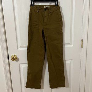 Madewell Wide leg cargo pants